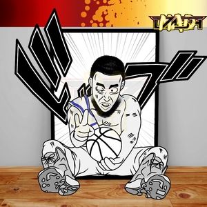 Custom NBA Chef Curry Print, Underarmor Print, Curry Print, NBA Manga Print, NBA